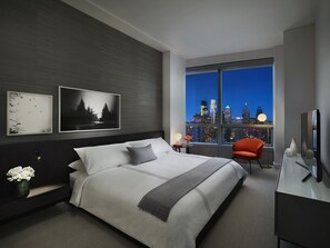 Roupas de cama premium, cofres nos quartos