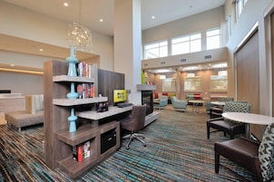 Sala de estar en el lobby