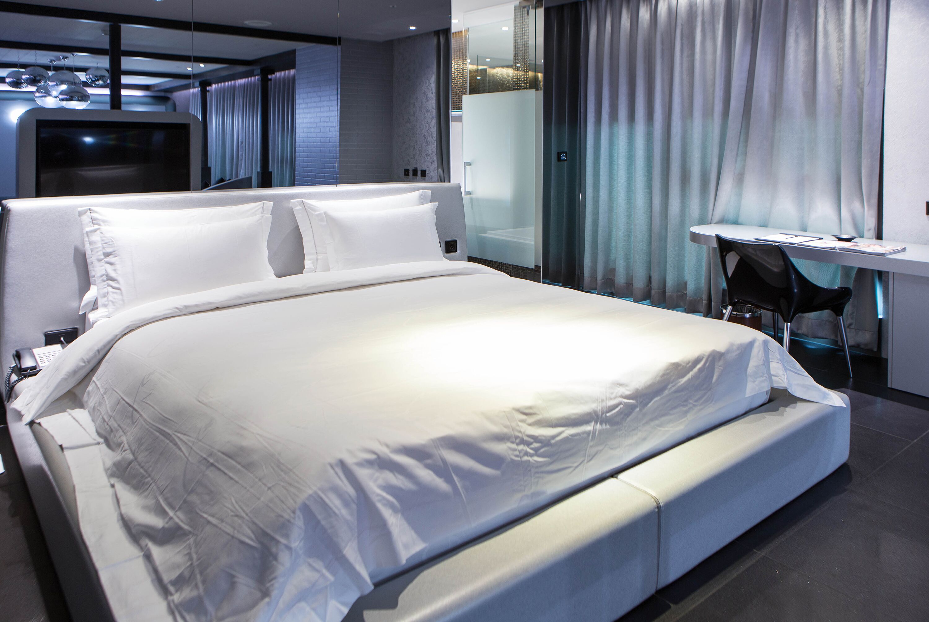 vip suite (check in time starts from 6pm) | desk, iron/ironing board, free wifi