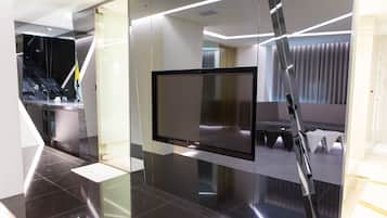 VIP Suite (Check in time starts from 6pm) | Living area | LCD TV