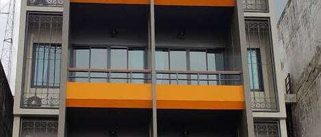 Facciata della struttura