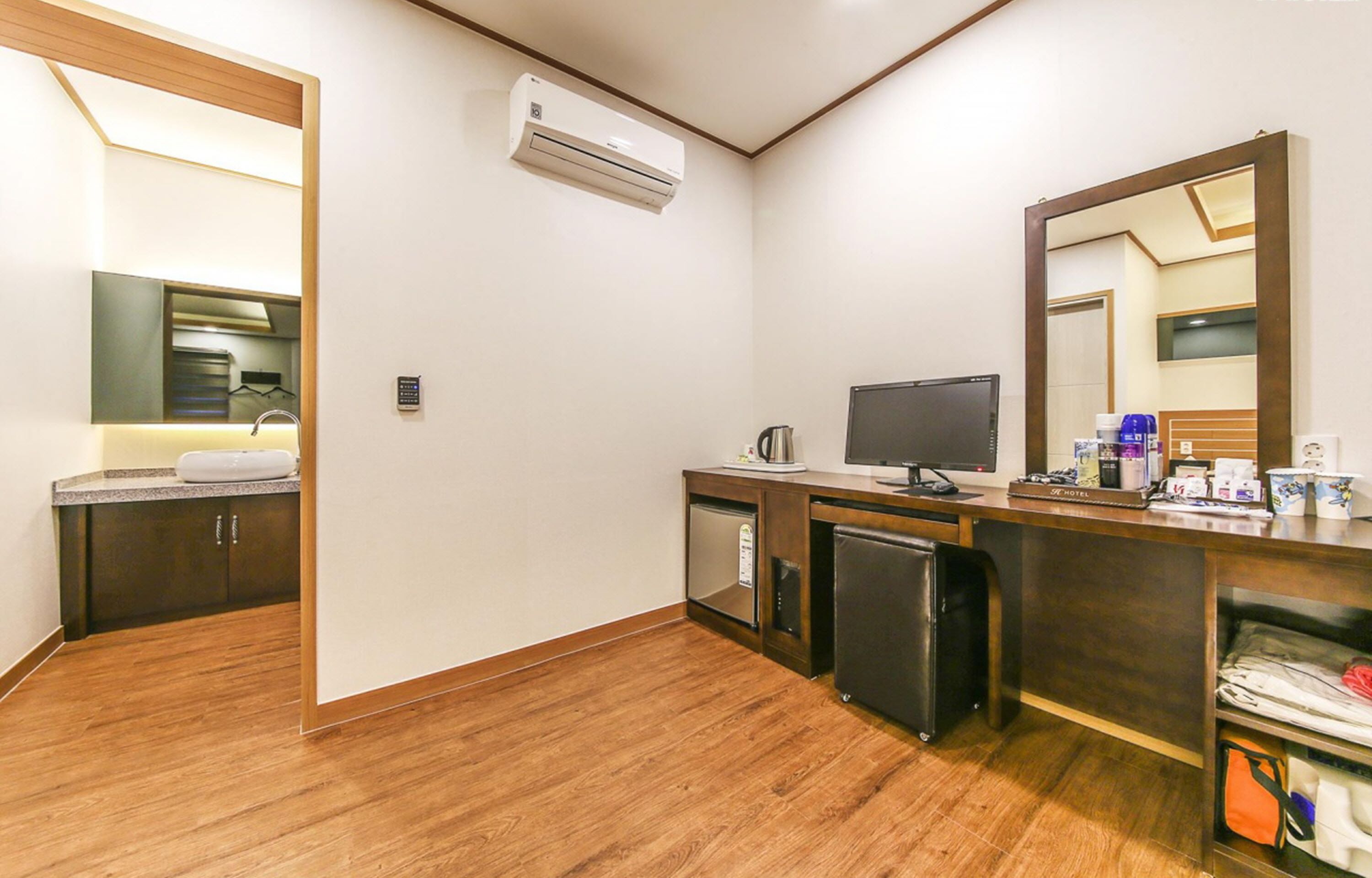 premium bedding, memory-foam beds, individually decorated