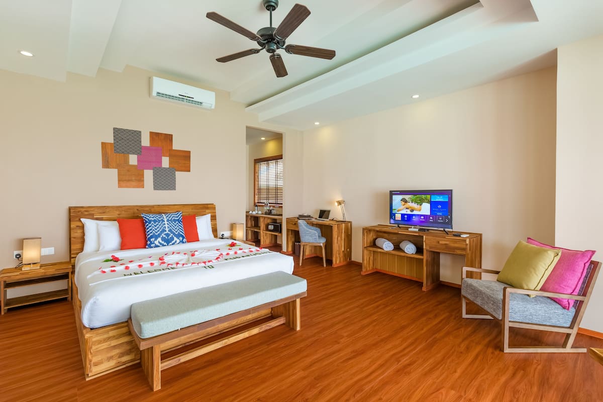 Water Villa | Premium bedding, pillow-top beds, minibar, in-room safe