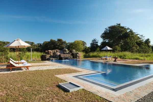 Indoor pool, outdoor pool, sun loungers