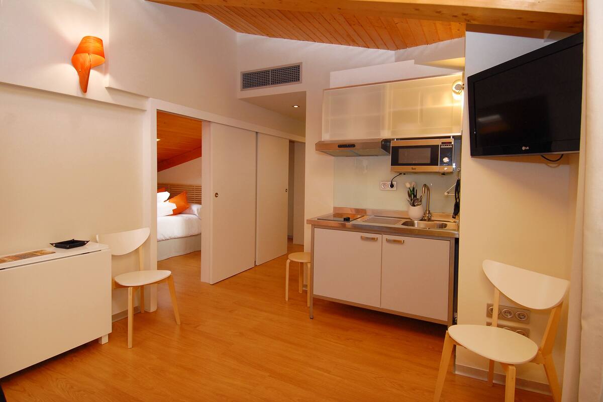 Apartemen, 2 kamar tidur | Dapur kecil pribadi