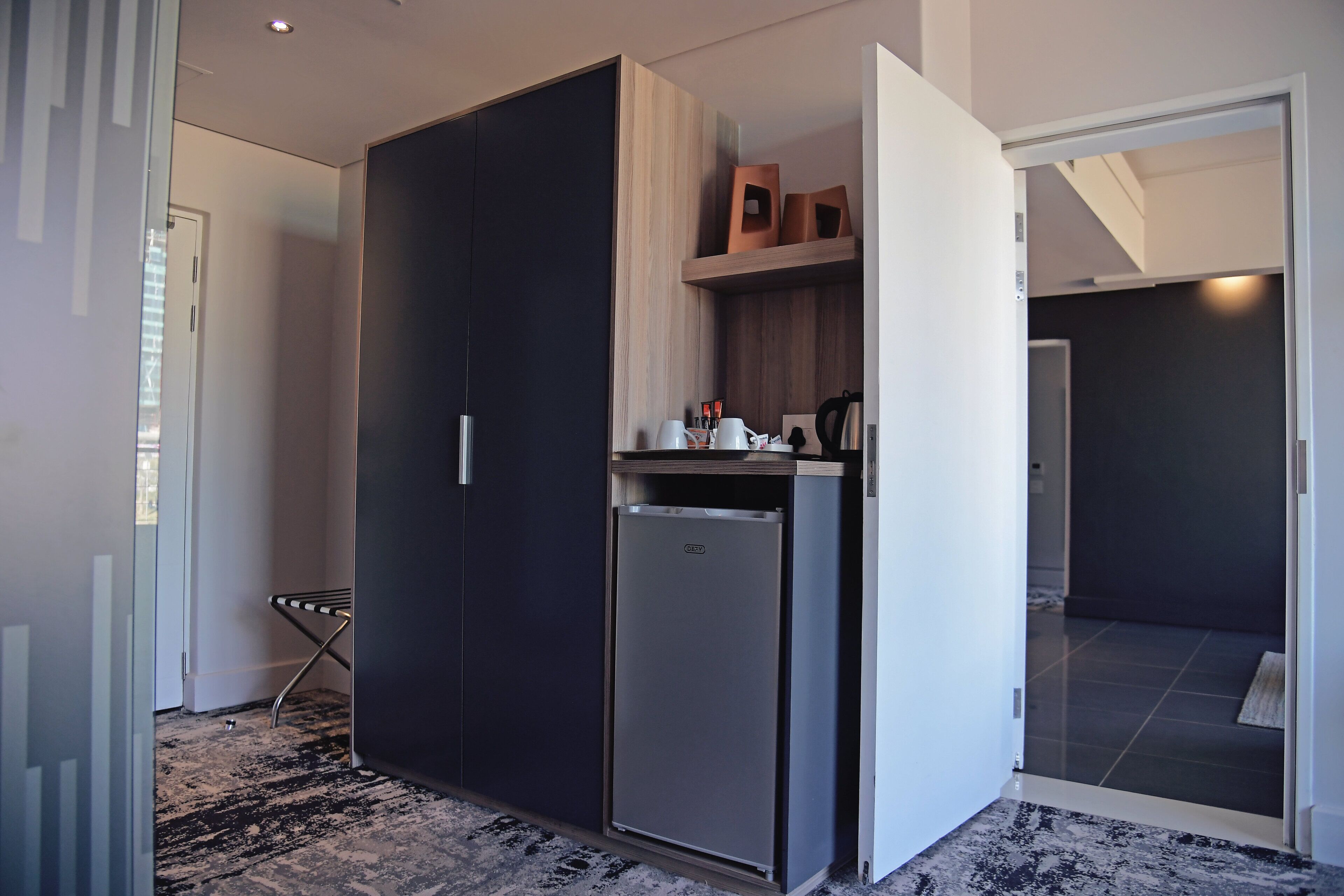 in-room safe, desk, blackout curtains, soundproofing