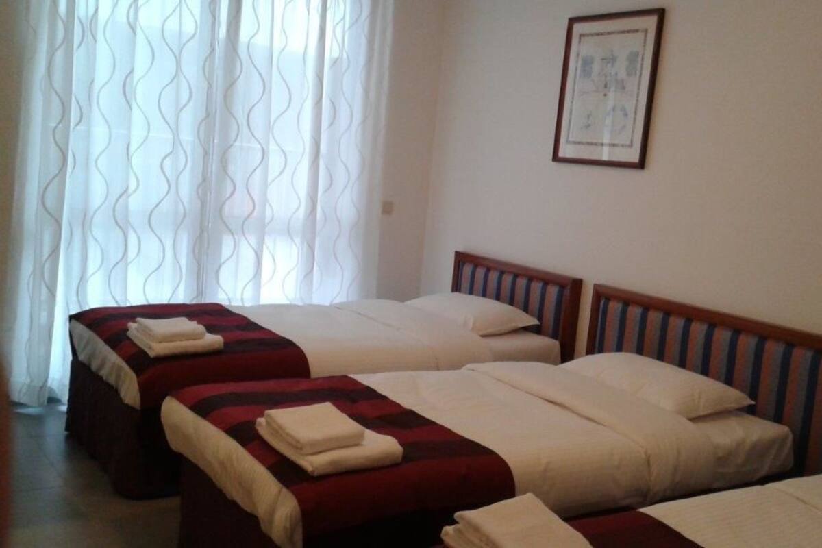 Desk, iron/ironing board, cribs (surcharge), rollaway beds (surcharge)