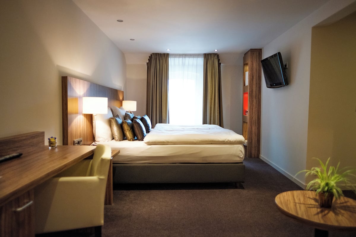 Comfort room | 1 間臥室、高級寢具、迷你吧、客房內保險箱