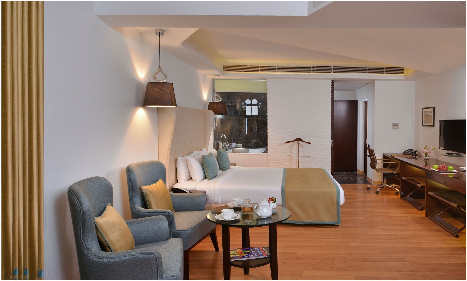 Minibar, in-room safe, desk, rollaway beds