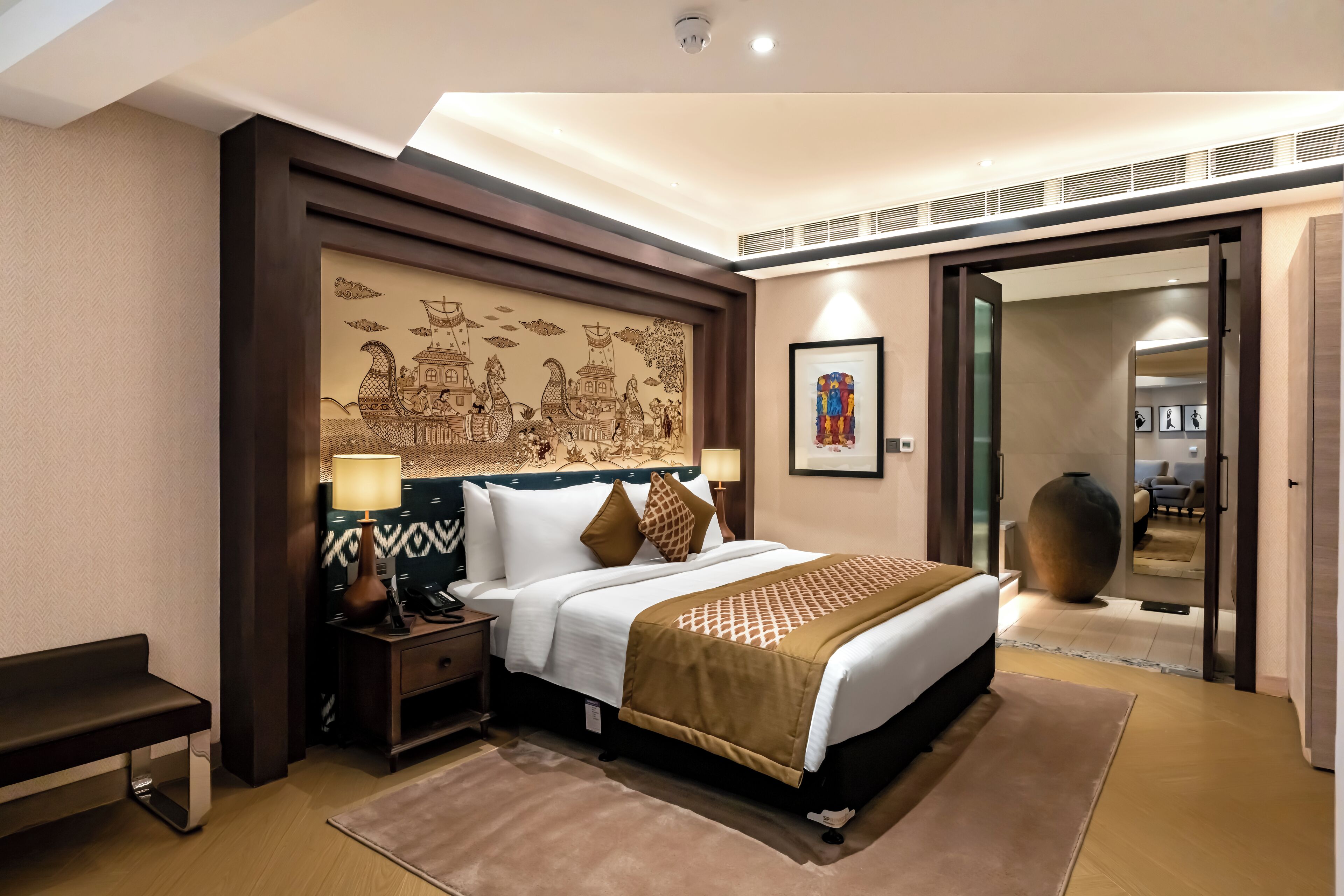presidential suite room | 1 bedroom, minibar, in-room safe, desk