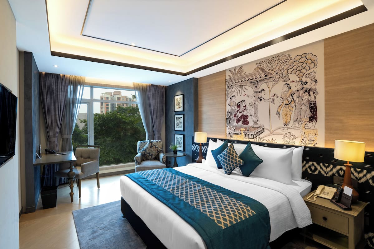 1 Schlafzimmer, Minibar, Zimmersafe, Schreibtisch
