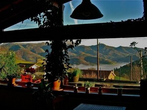 Vue depuis l’hébergement