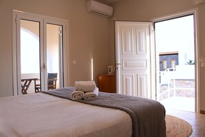 Superior Double Room, 1 King Bed, Balcony, Sea View | View from room
