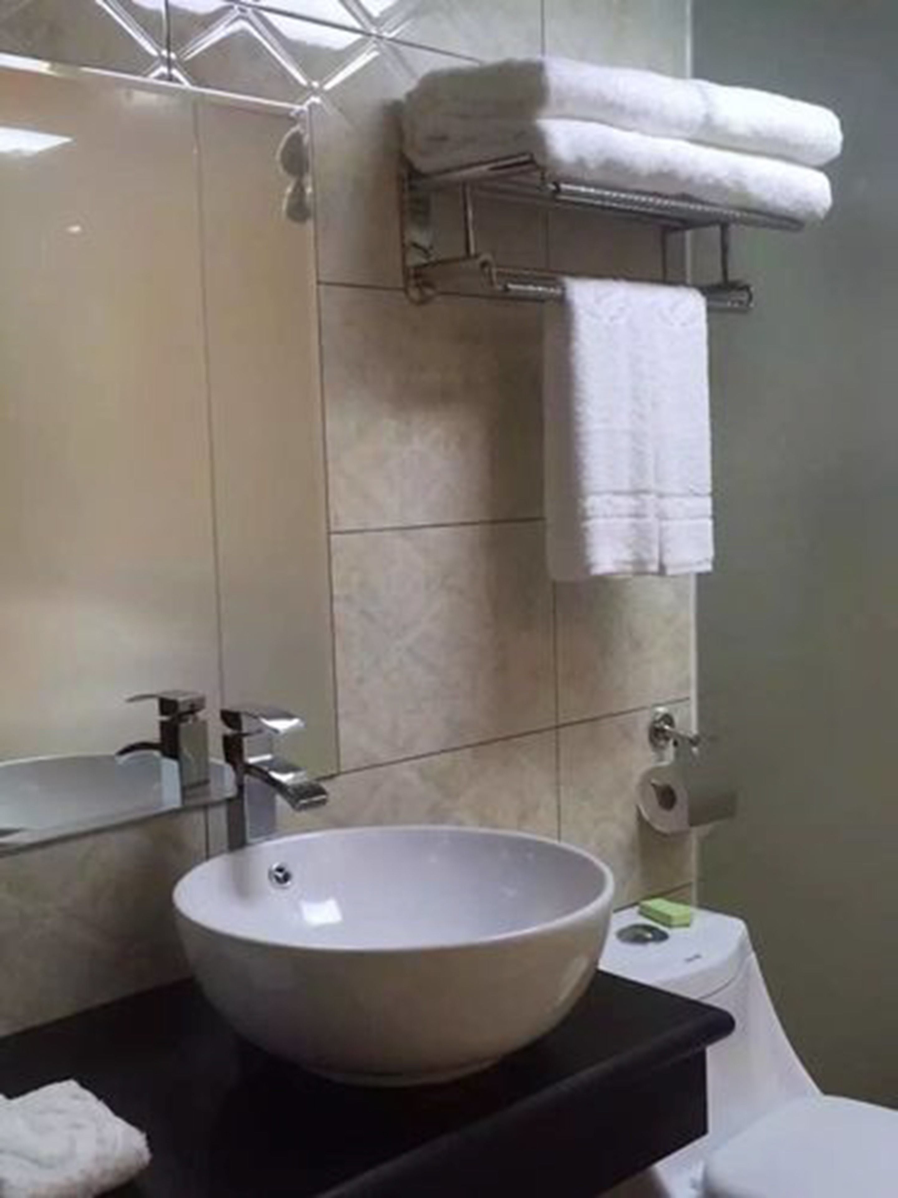 shower, free toiletries, hair dryer, dressing gowns