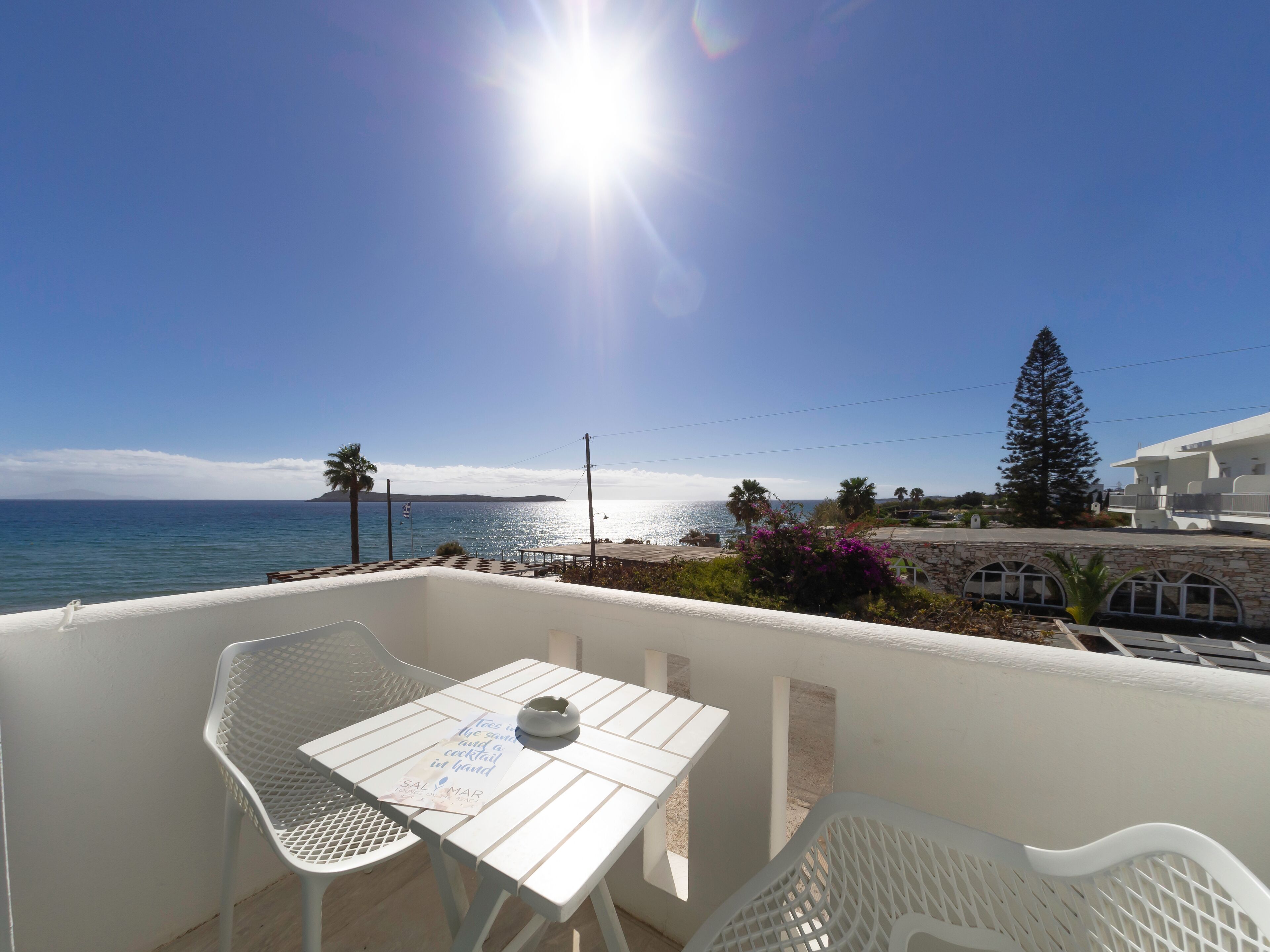 Standard Twin Room, Partial Sea View | View from room