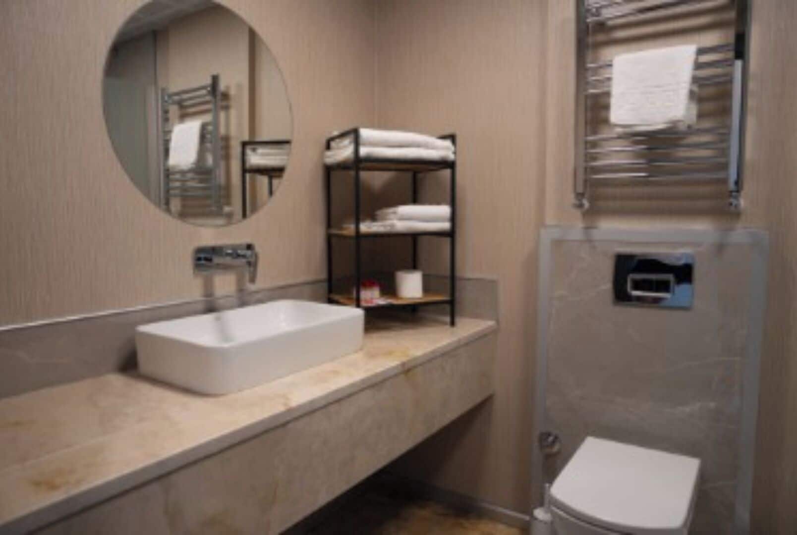 shower, free toiletries, hair dryer, bathrobes