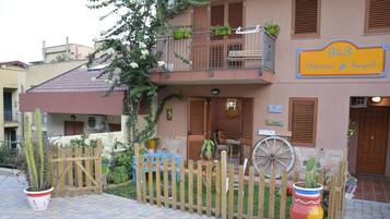 Fassade der Unterkunft