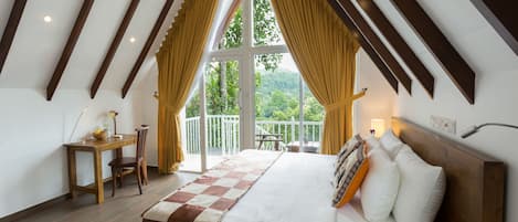 Superior Chalet, Mountain View | 1 bedroom, premium bedding, minibar, desk