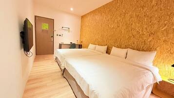 四人房, 無窗戶 | 遮光布/窗簾、免費無線上網、床單