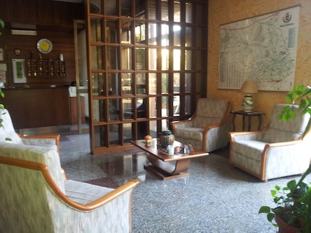 Sala de estar en el lobby