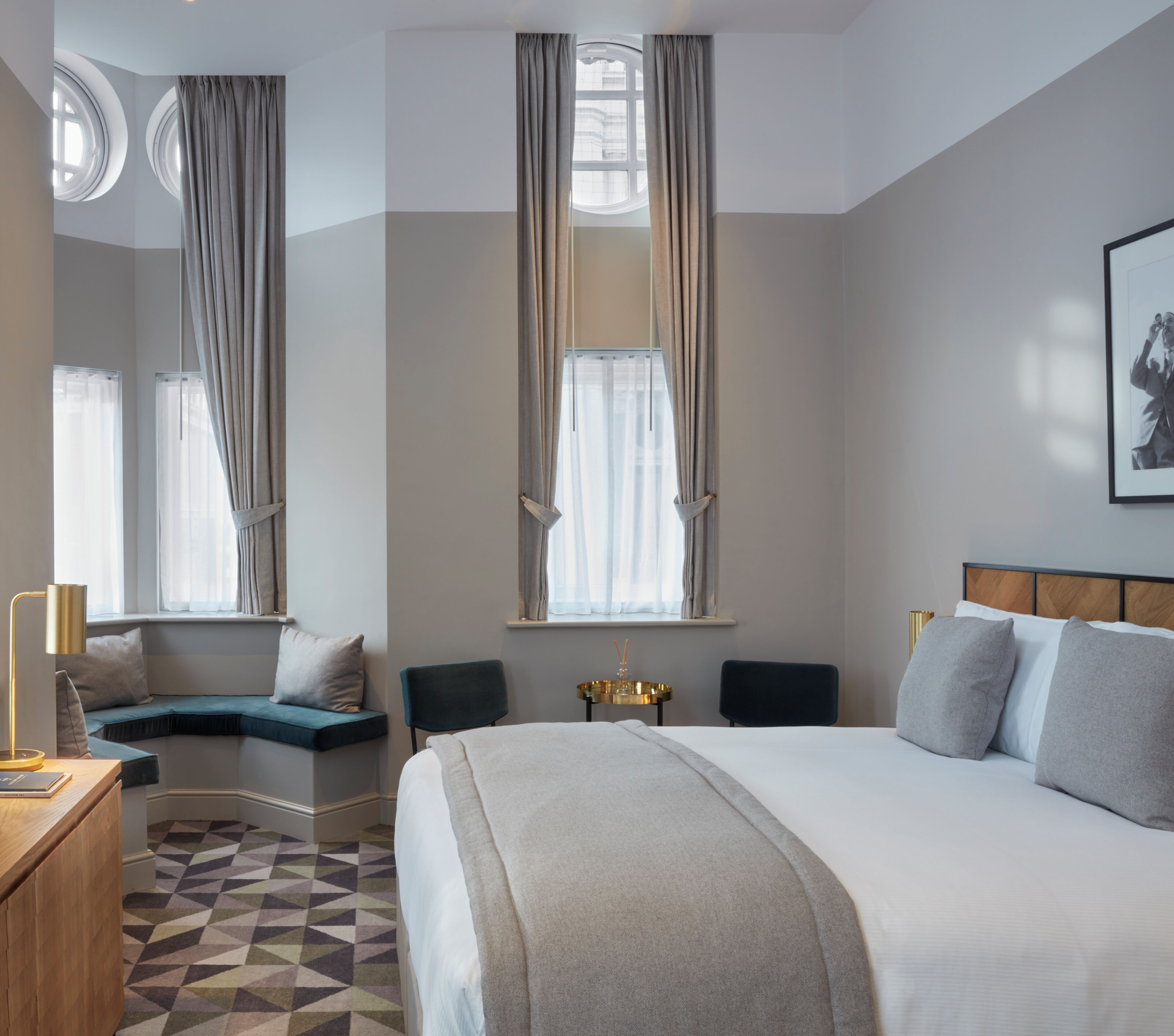 Junior Executive Room | Hypoallergeen beddengoed, een kluis op de kamer, geluiddichte muren