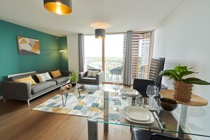 Apartment, 1 Bedroom | Living area - Vizion by ShortstayMK (Milton Keynes)