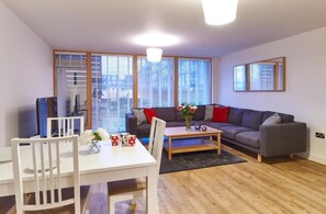 Apartment, 3 Bedrooms | Living area - Vizion by ShortstayMK (Milton Keynes)