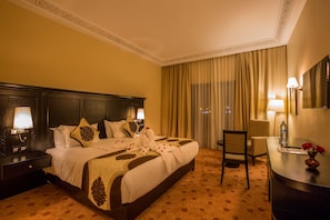 1 quarto, roupas de cama premium, camas Select Comfort, frigobar