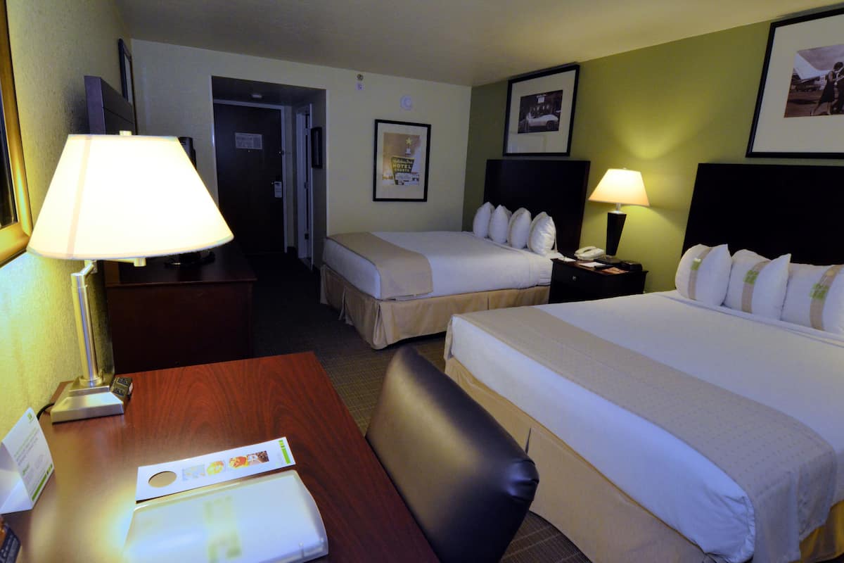 Standard Room, 2 Queen Beds | 1 bedroom, premium bedding, in-room safe, desk