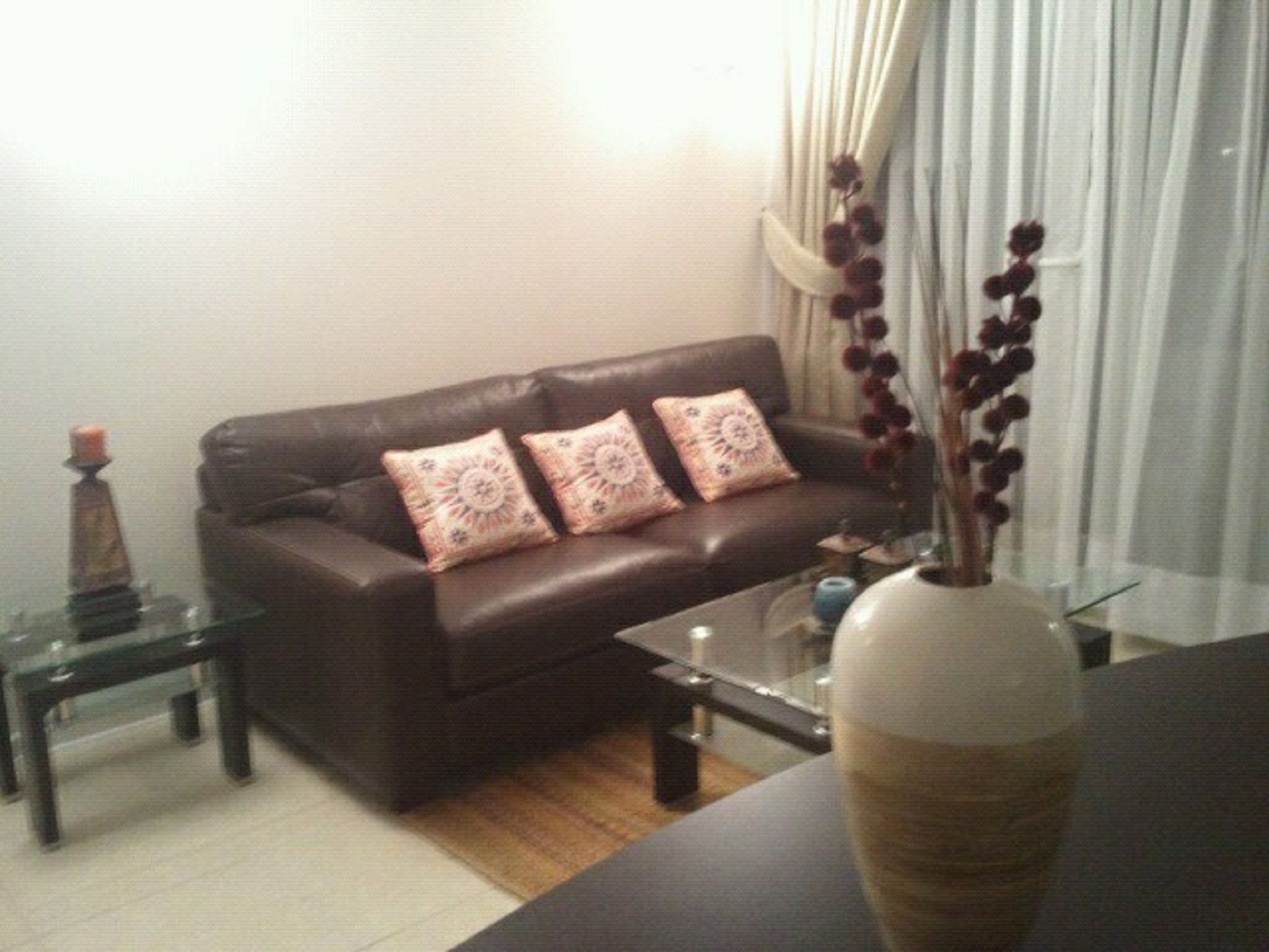 Apartment, 2 Bedrooms, Beach View | Living area | Flat-screen TV