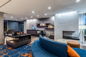 Sala de estar en el lobby