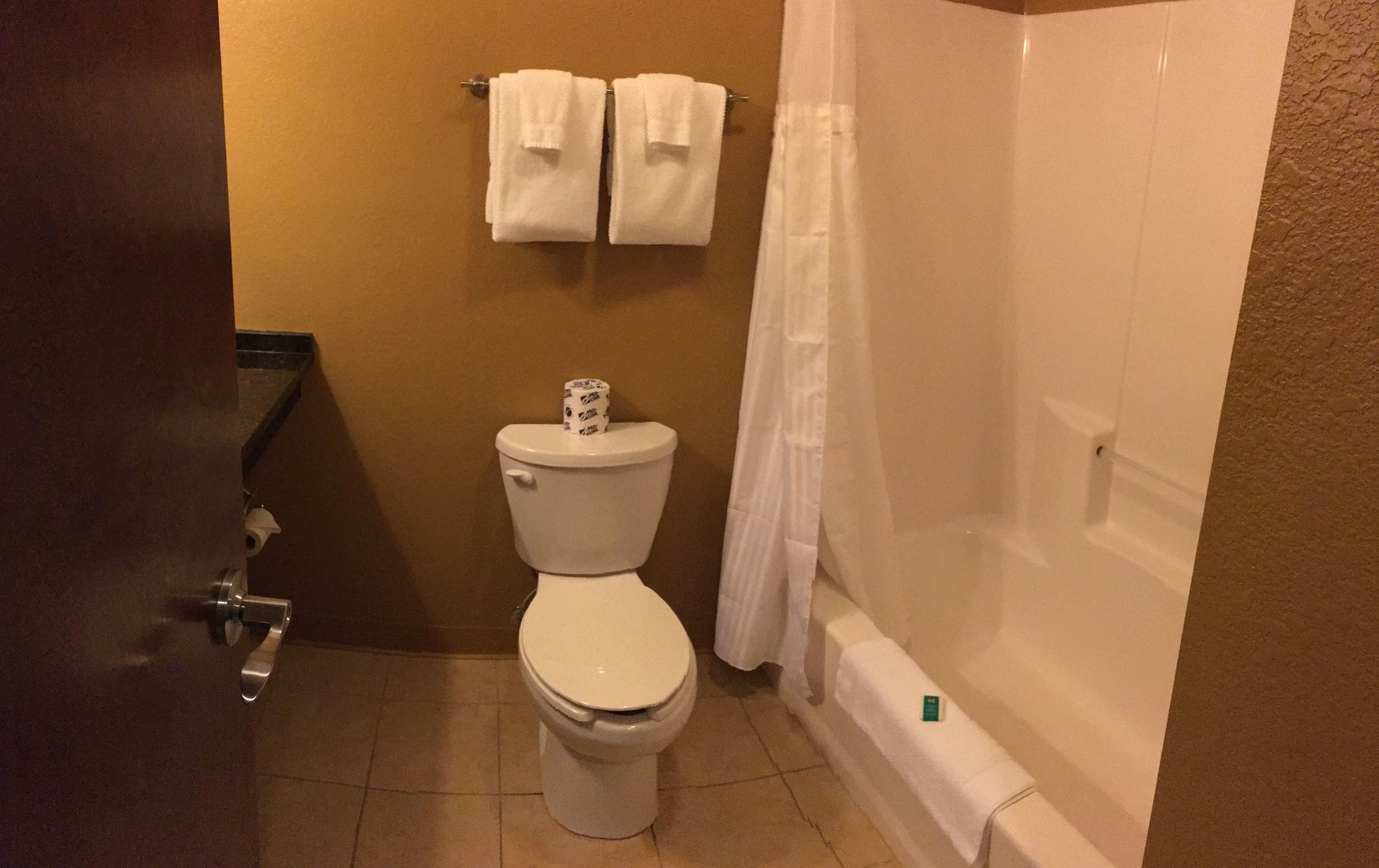 淋浴/盆浴组合、免费洗浴用品、吹风机