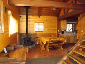 Duplex, Private Bathroom (Cabin #14) | Living area