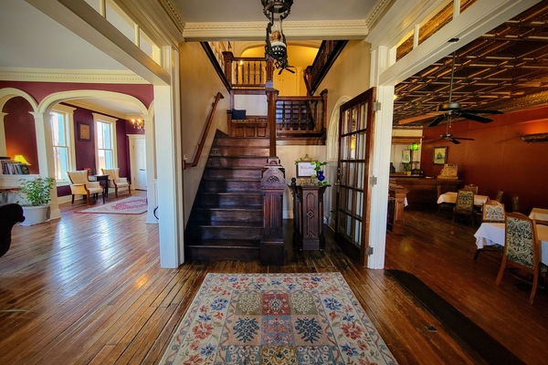 Interior entrance