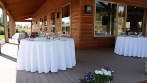 Utendørs bryllupsområde
