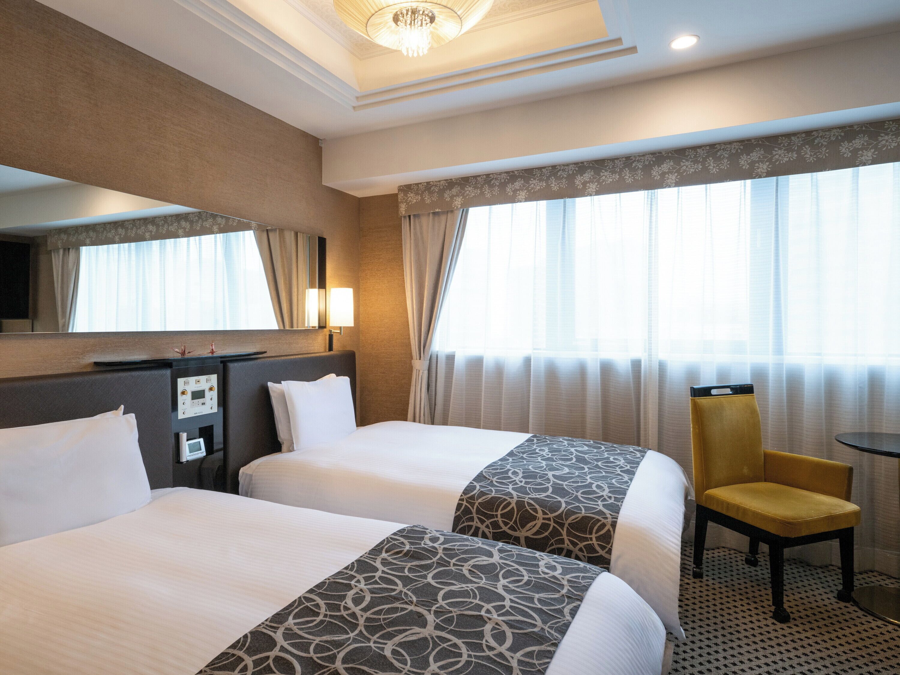 Deluxe Twin Room, Non Smoking | Premium bedding, down duvets, desk, blackout curtains