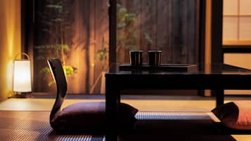 Japanese Style Town House | Living area | Flat-screen TV