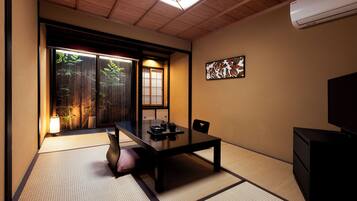 Japanese Style Town House | Living area | Flat-screen TV