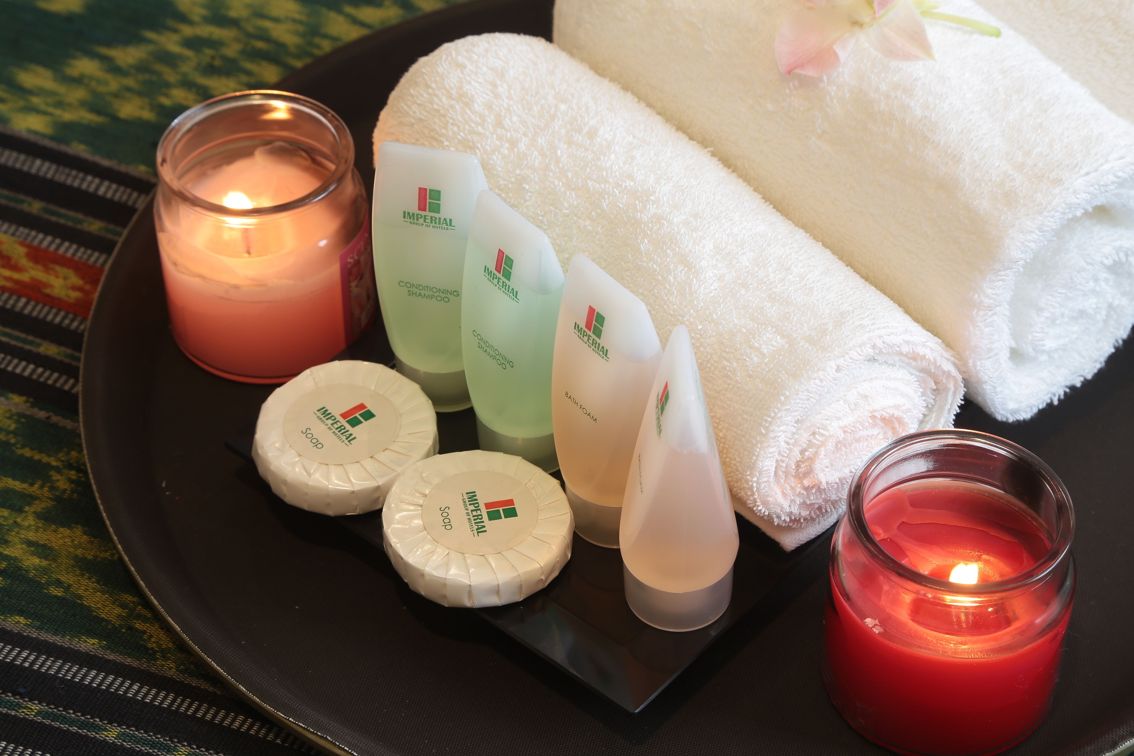 shower, free toiletries, hair dryer, dressing gowns