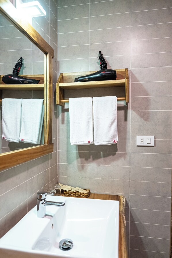Lavabo en el baño