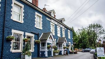 Overnatningsstedets facade