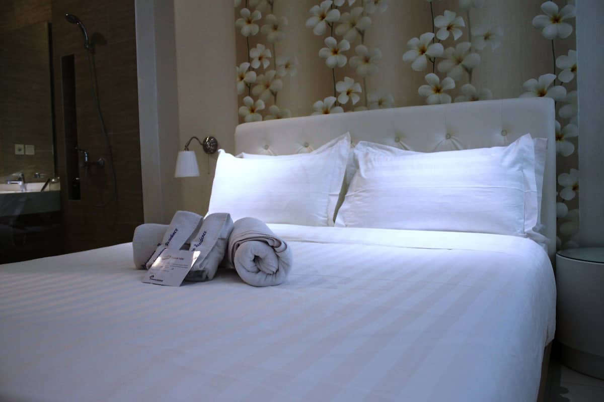 Habitación ejecutiva | Sábanas de algodón egipcio y ropa de cama de alta calidad