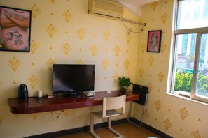 Desk, iron/ironing board, free WiFi