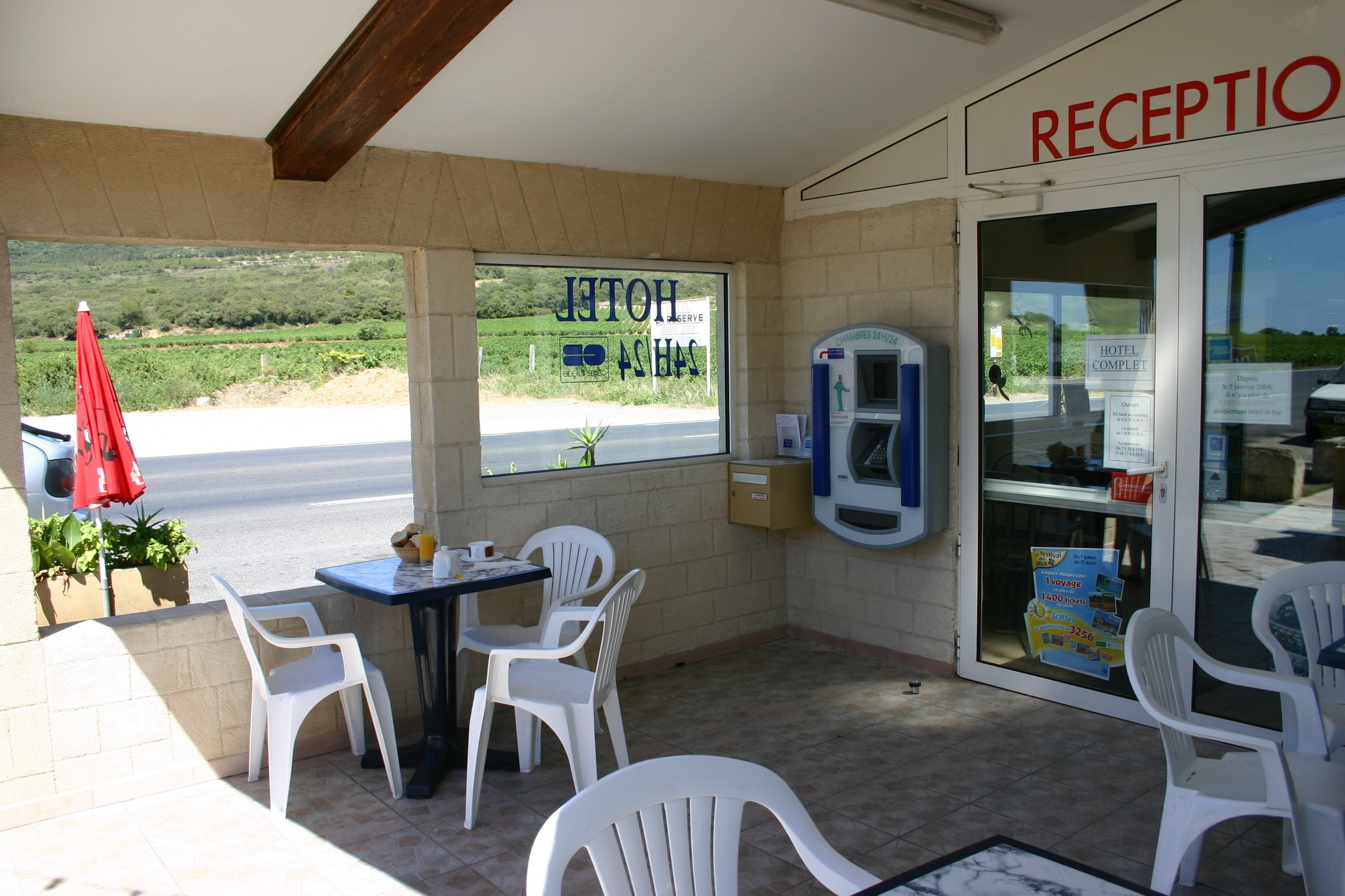 check-in/check-out kiosk