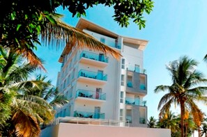 Fassade der Unterkunft