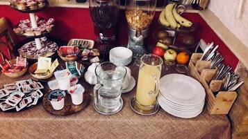 Tägliches inbegriffenes Frühstücksbuffet