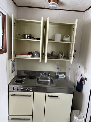 Doppelzimmer, 2 Queen-Betten, Kochnische | Eigene Küche