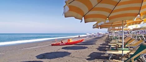 Private beach nearby