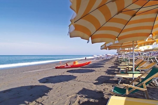 Private beach nearby
