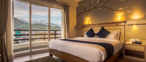 Exclusive-Doppel- oder -Zweibettzimmer, 1 Schlafzimmer, Seeblick | Ausblick vom Zimmer